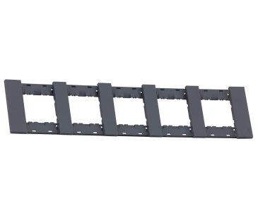 Рамка 5-ая цвет- грифель матовый MEITON AA4802M5AL