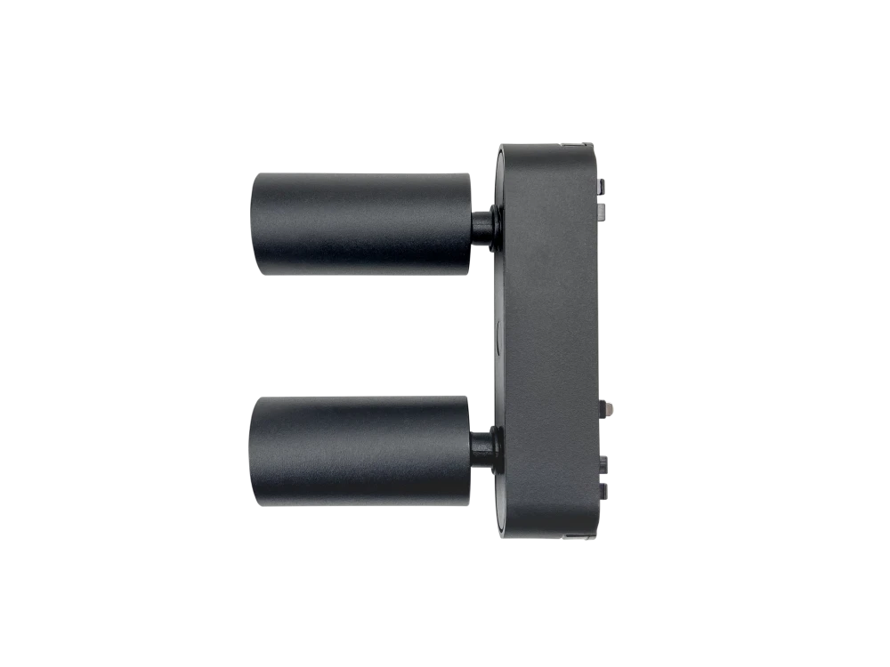 Трековый светильник SLIM 48V, 5W*2, Ø31, 3000K, 60°, черный