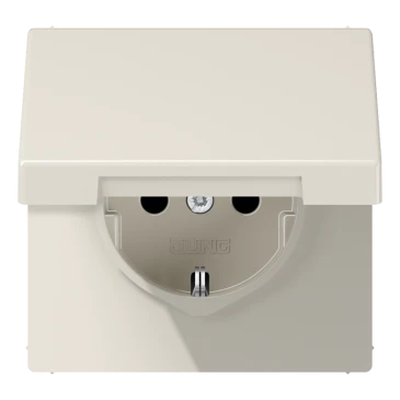 SCHUKO®-розетка, Дюропласт, слоновая кость