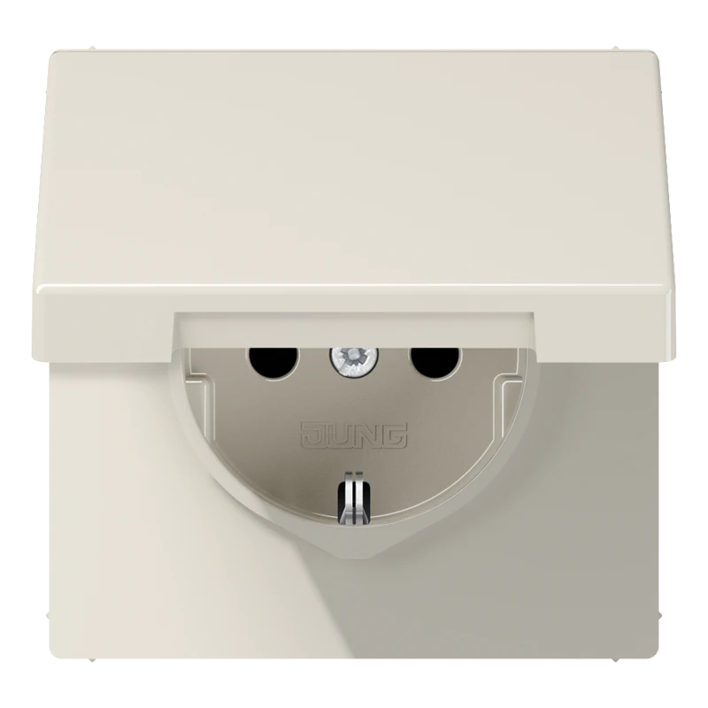 SCHUKO®-розетка, Дюропласт, слоновая кость