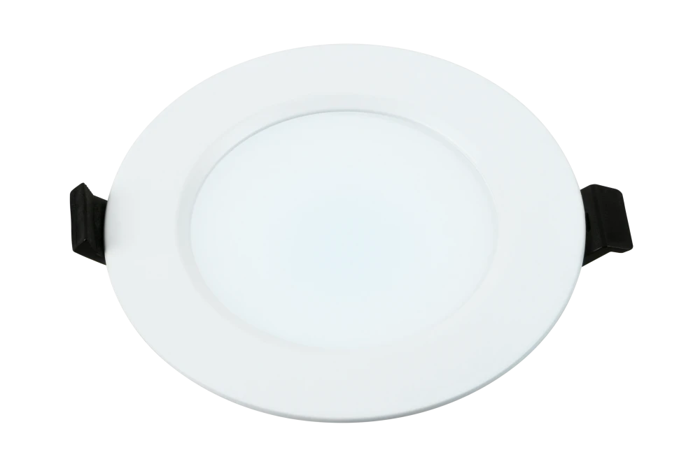 Встраиваемый светильник XF 220V, 10W, Ø110, 3000K, 100°, IP54, DALI, белый