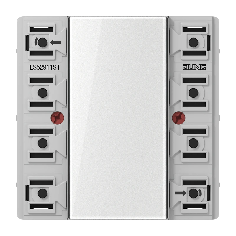 KNX кнопочный сенсорный модуль универсальный 1 группа, F50, KNX Data Secure